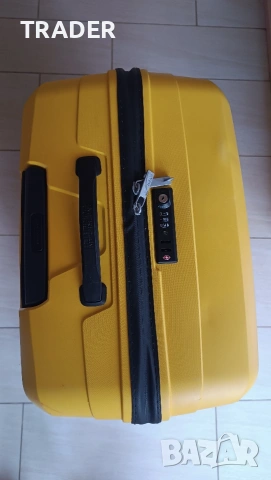 Куфар American Tourister Airconic на 4 колела 67см жълт, снимка 5 - Куфари - 27544104