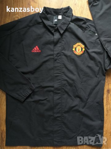 adidas manchester united - страхотно мъжко яке 100% оригинал КАТО НОВО, снимка 4 - Якета - 34386325
