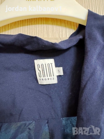 Подарявам - дамски официален тъмно син потник Saint Tropez номер S, снимка 2 - Потници - 54034981