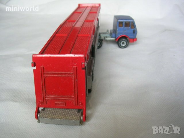 Mercedes Benz Auto-Transporter - на Siku 3112 made in W.Germany няма липси и опаковка, снимка 5 - Колекции - 29530025