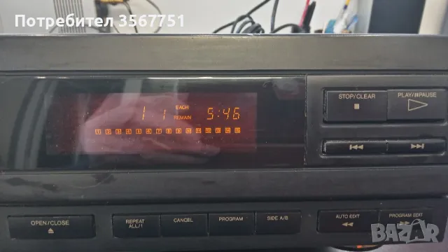 CD PLAYER JVC XL-E34, снимка 3 - Декове - 49323619