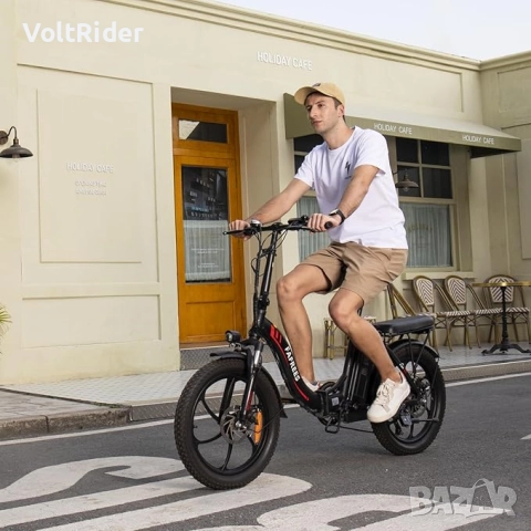 Сгъваемо електрическо колело FAFREES F20+ 450W 36V 20Ah, снимка 11 - Велосипеди - 51382176