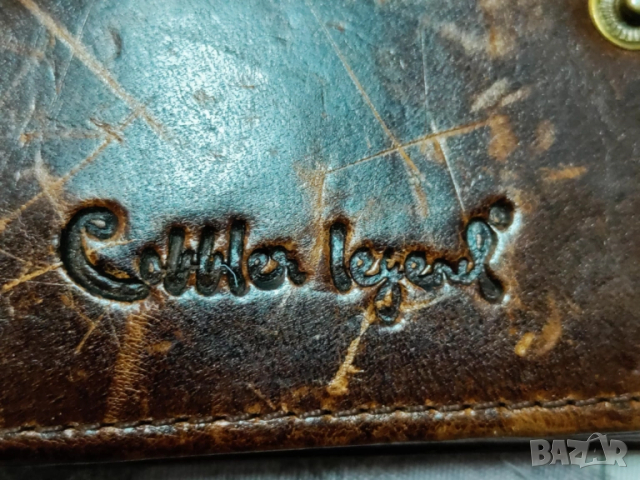 Естествена кожа - мъжки портфейл cobbler legend, снимка 7 - Портфейли, портмонета - 52146187