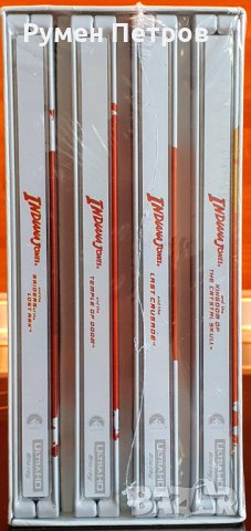 Нова 4К + блу рей стилбук 9 диска колекция ИНДИАНА ДЖОУНС 2022 4k Steelbook INDIANA JONES , снимка 5 - Blu-Ray филми - 33888052