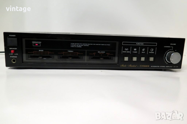 Fisher CA-30, снимка 4 - Ресийвъри, усилватели, смесителни пултове - 44514376