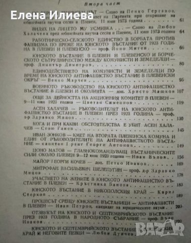Пример и вдъхновение за поколенията - Юнското антифашистко въстание в Плевенския край 1923г, снимка 3 - Други - 31709965