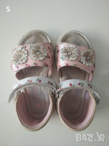 Детски сандали от естествена кожа 23 номер, снимка 2 - Детски сандали и чехли - 37582973