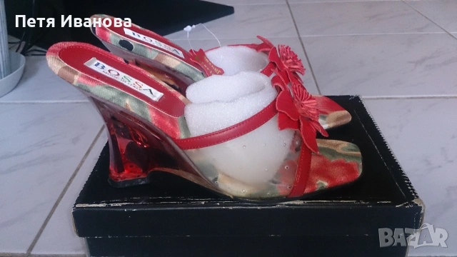 обувки и чехли от естествена кожа , снимка 4 - Дамски обувки на ток - 54013164