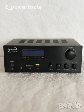 Хибриден стерео усилвател Dynavox VT-80 MK (Лампов вид), снимка 2 - Ресийвъри, усилватели, смесителни пултове - 56057744