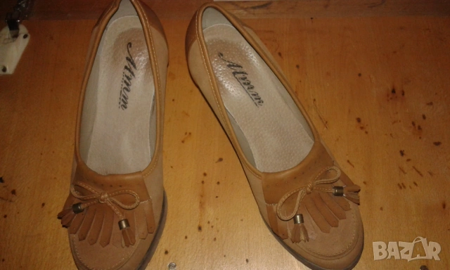 като нови обувки с дебел ток 