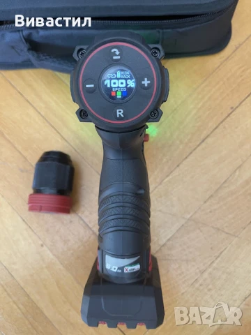 Трискоростен винтоверт Parkside Performance 80Nm 12V внос от Германия, снимка 10 - Винтоверти - 51330519