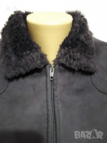 Тъмно лилаво кожухче р-р М, снимка 2 - Палта, манта - 31239946