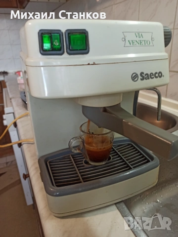 Кафе машина Саеко Виа Венето , снимка 2 - Кафемашини - 54238413