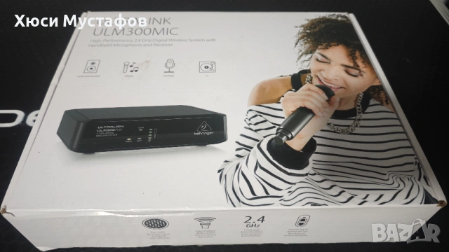 Безжичен микрофон Behringer , снимка 3 - Микрофони - 53058068