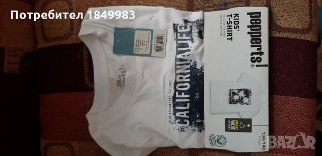 Детска тениска-бяла, снимка 1