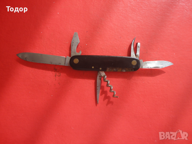 Немски армейски нож ножка Solingen , снимка 3 - Ножове - 44746987