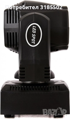 Преносими LED сценични светлини с движеща се глава и управление (6x12W + лазер), снимка 4 - Прожектори - 51457153