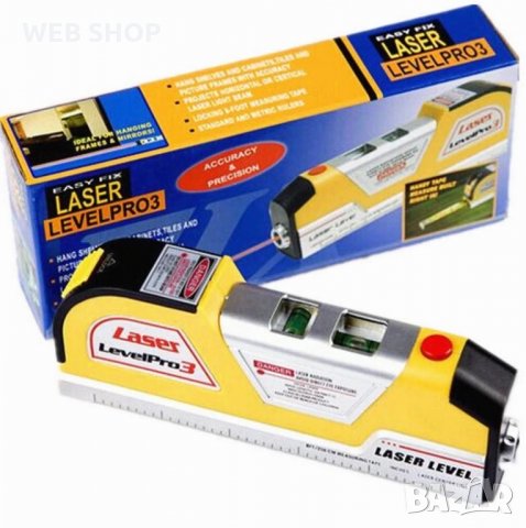 Лазерен нивелир Level Pro 3, снимка 2 - Други инструменти - 31796232