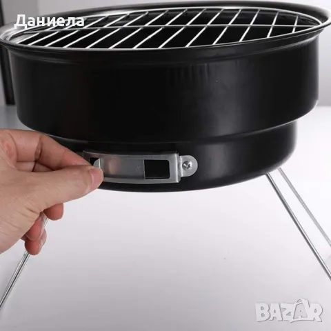 Градинско барбекю на дървени въглища REVERIE RG-12, снимка 5 - Барбекюта - 49259650