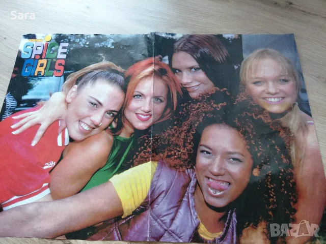 spice girls плакат спайс гърлс група 