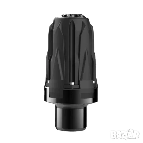 Удължена черна краш тапа за мотоциклет 56 x 120 mm