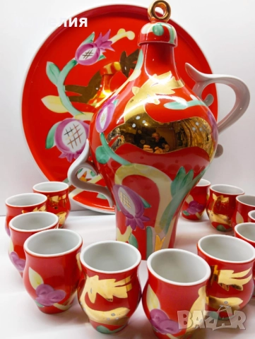 Руски порцелан , снимка 2 - Сервизи - 52635082