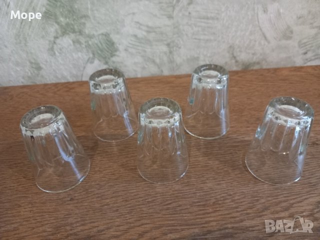 стъклени малки чаши , снимка 4 - Чаши - 42125237