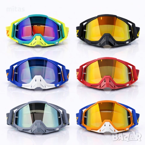 Кросова каска RACING, Full Face, DOT Сертификат, Размер: S; M; L; XL, снимка 12 - Аксесоари за велосипеди - 50060287