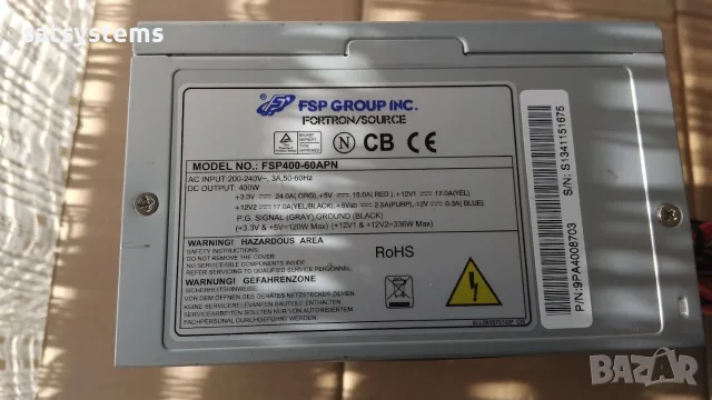Компютърно захранване 400W Fortron FSP400-60APN 120mm FAN