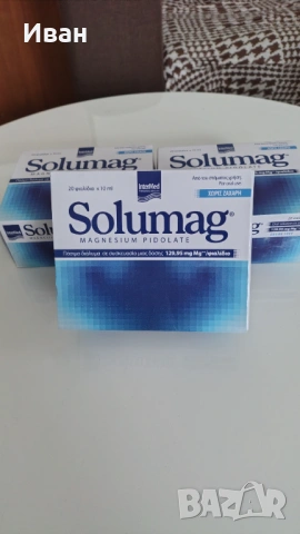 Solumag 20x10ml, за сърце, крампи, мускули, тонус 