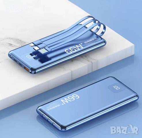 Преносима батерия 10000mAh 66W K-A110, снимка 3 - Друга електроника - 52820216