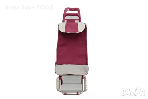 Пазарска количка с две колела - Различни цветове, снимка 6 - Чанти - 40823301