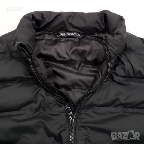 ZARA Мъжки Пухен Елек S-M, снимка 3 - Якета - 54290042