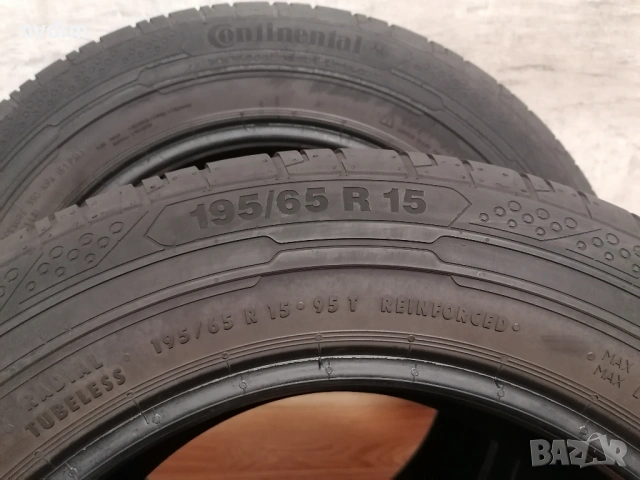195/65/15 Continental / летни гуми, снимка 6 - Гуми и джанти - 54048471