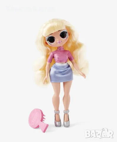 Кукла L.O.L. Surprise! O.M.G. Fly Gurl с руса коса и четка LOL, снимка 2 - Кукли - 48112986