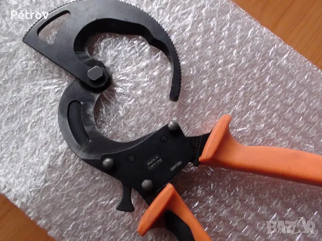 Weidmüller KT 45 R - Made in Germany - ВИСОКОКАЧЕСТВЕННА ПРОФЕСИОНАЛНА Кабелна Ножица 45 mm /400 mm², снимка 6 - Клещи - 47908568