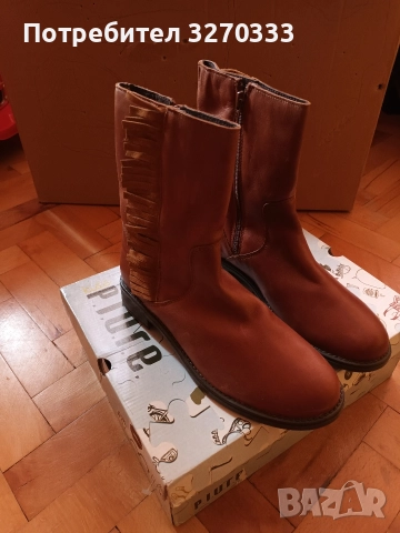 Дамски боти от естествена кожа , снимка 3 - Дамски боти - 52901519