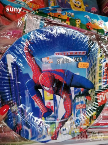 Парти артикули Спайдърмен, снимка 6 - Други - 35472104