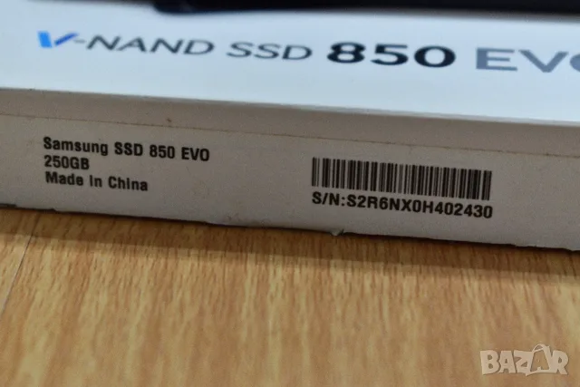 Samsung 850 EVO 250GB, снимка 3 - Твърди дискове - 55738515
