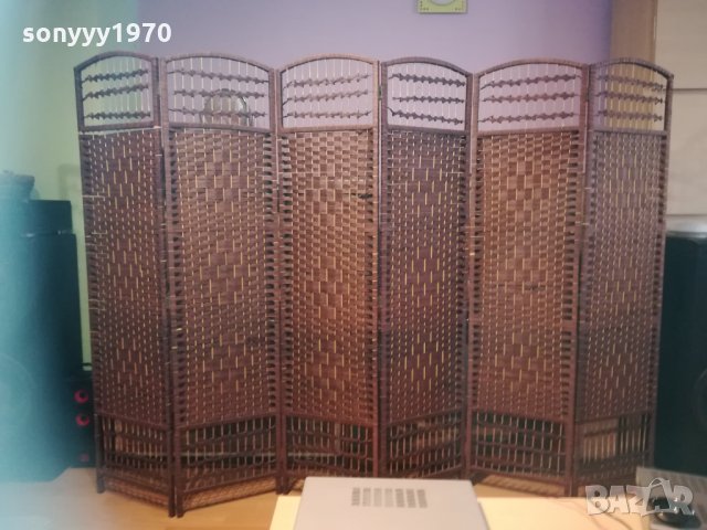ПОРЪЧАН-параван-дърво/плетен-внос англия 0811201320, снимка 3 - Колекции - 30714584