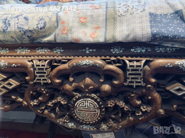 Уникална  старинна спална , снимка 2 - Спални и легла - 52356012