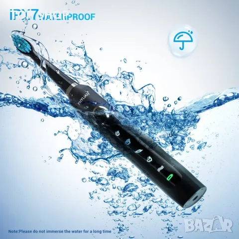 Звукова електрическа четка за зъби Phylian H8 с калъф за пътуване, снимка 2 - Тримери - 49058006