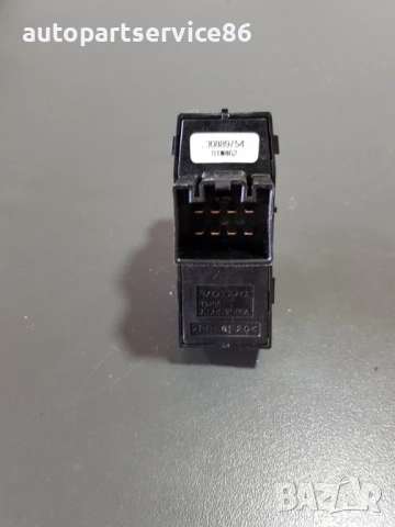 Главен бутон за електрическо стъкло за предна лява врата за Volvo S40 1.8 (2001) 30889754, снимка 2 - Части - 54064201