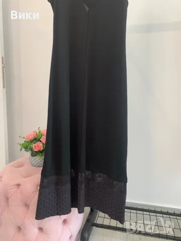 Дълга рокля в размер XL, снимка 6 - Рокли - 49007431