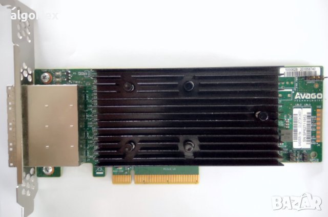 Контролер Avago Broadcom SAS9305-16e HBA JBOD SAS/SATA 16 външни портa 0VYM4, снимка 2 - Други - 42620596
