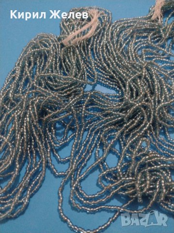 Два гердана наниз тюркоазено синьо мънисто- 77541, снимка 3 - Колиета, медальони, синджири - 30331749