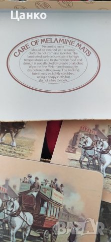 подложки за чаши, Англия, снимка 3 - Прибори за хранене, готвене и сервиране - 38531528