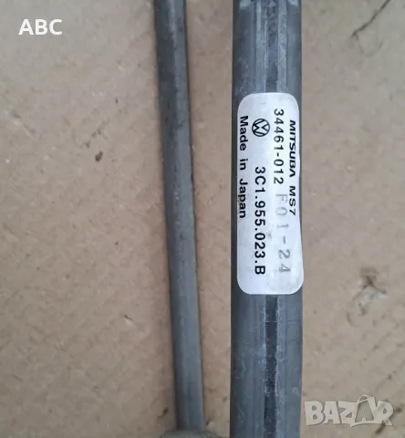 Механизъм за чистачки + моторче Passat B6 , снимка 3 - Части - 48337449