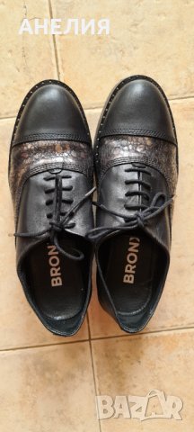 Обувки дамски кожа , снимка 4 - Дамски ежедневни обувки - 31551568