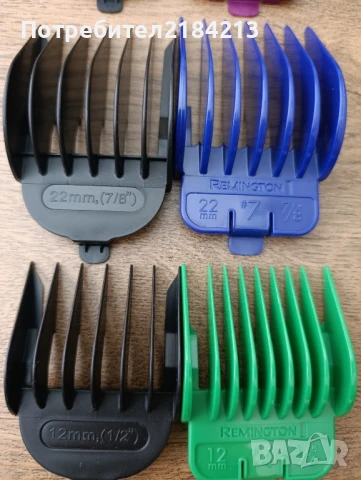 Резервни гребени приставки Remington HC5015, HC5030, HC363, HC365 Colour cut, снимка 8 - Други - 50407235